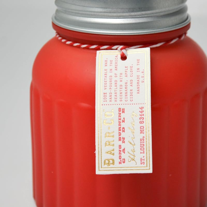 Holiday Apothecary Jar Candle 20 oz - Barr Co