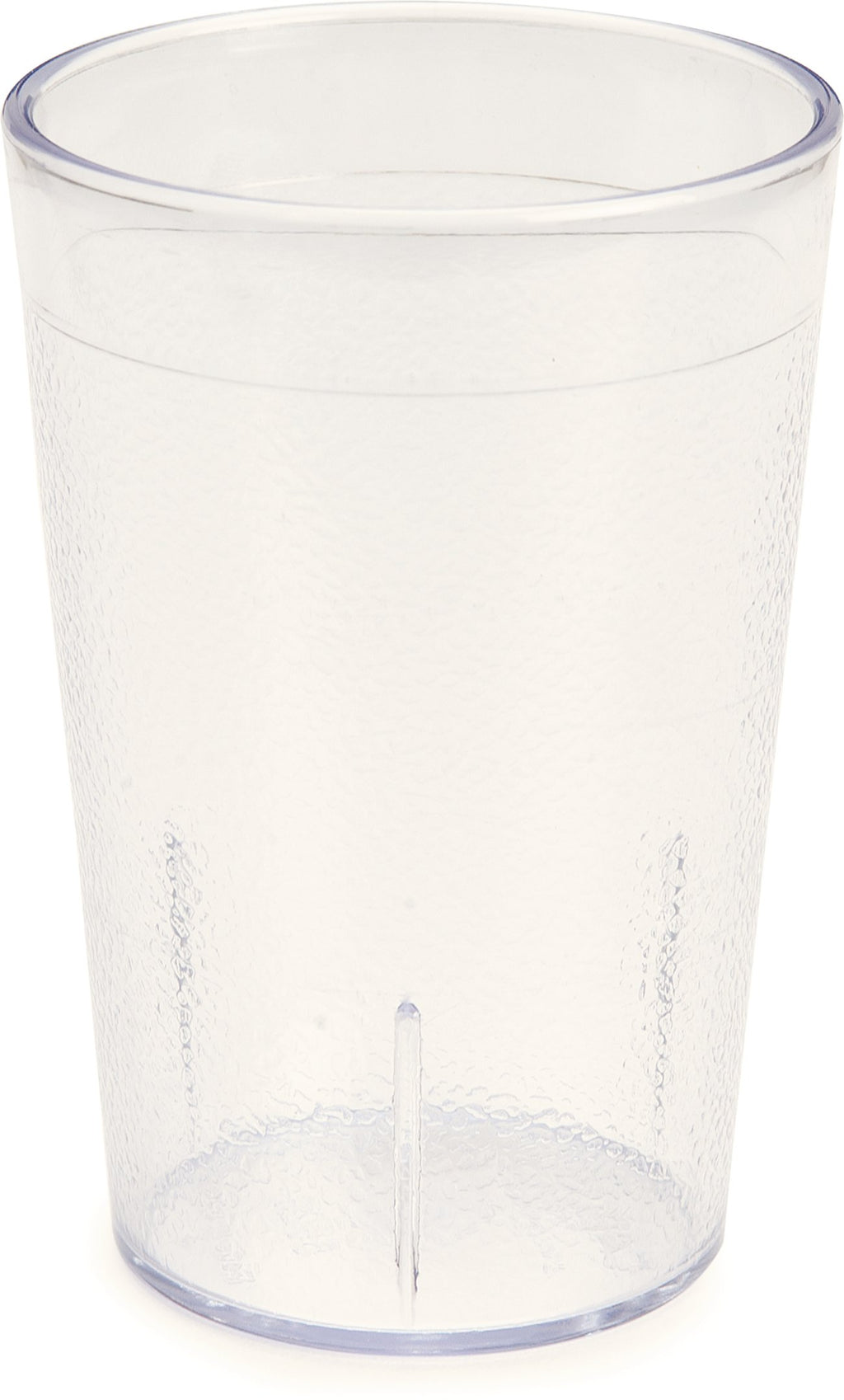 Carlisle FoodService Products Stackable Tumbler Plastic Tumbler for Restaurants, Catering, Kitchens, Plastic, 8.1 Ounces, Clear, (Pack of 72)
