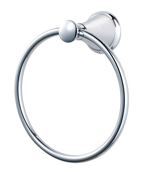 Pfister Saxton Towel Ring, Polished Chrome