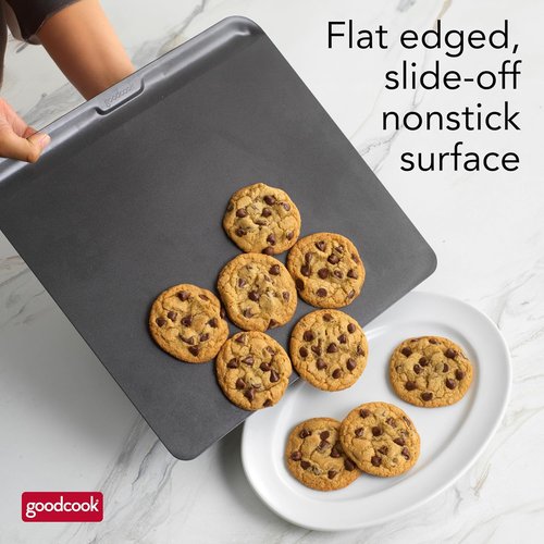 GoodCook AirPerfect Nonstick Cookie Sheet - 14" x 12" | Insulated Design Prevents Burning, Gray