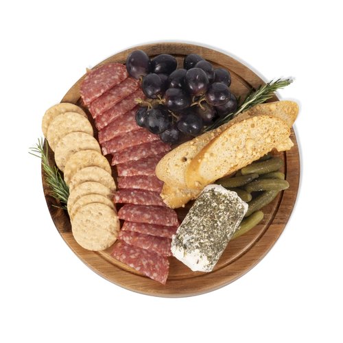 Toscana Monogram Initials S Personalized Acacia Circo Cheese Cutting Board & Tools Set