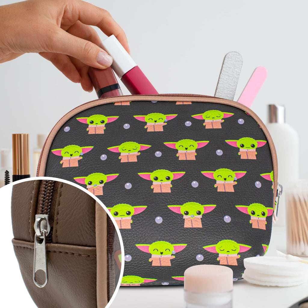 Loungefly Mandalorian Baby Yoda Grogu The Child 2 Piece Cosmetics Bag Set