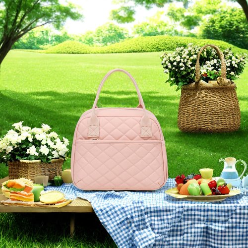 CAMTOP Lunch Box for Women Men Insulated Lunch Bag Lunch Tote Bag Leakproof Thermal Cooler Large Capacity for Travel Work School Picnic
