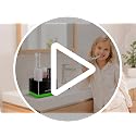 3-in-1 Dish Soap Dispenser with Sponge Holder - Black Kitchen Sink Caddy