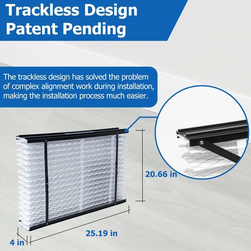 ShueBee 210 Replacement Filter Compatible with AprilAire Whole House Air Purifier 1210, 1620, 2210, 2216, 3210, 4200 Furnace Air Purifier, MERV 11 Filters, Size: 20x25x4, 2 Pack