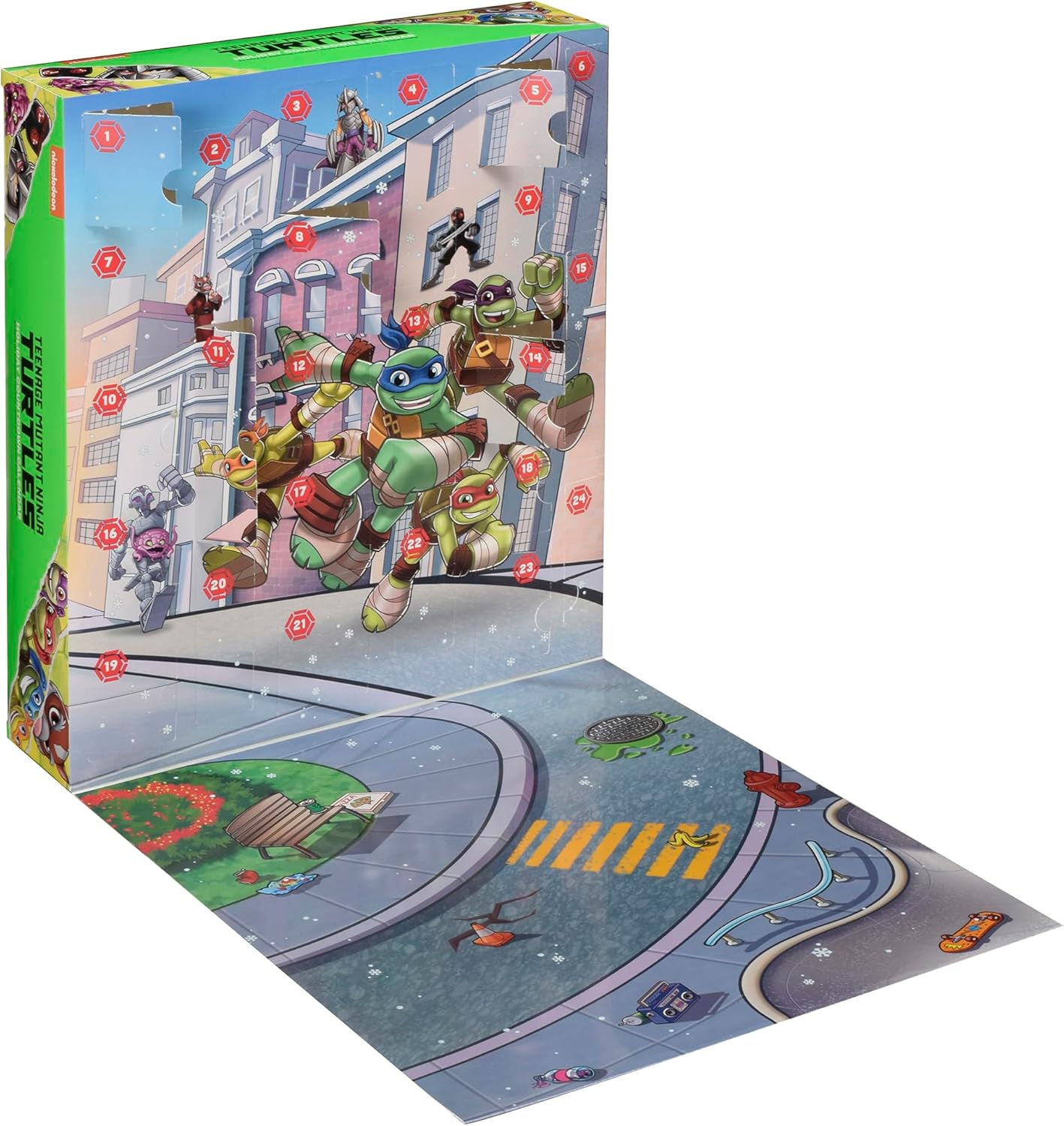 Playmates Toys | Teenage Mutant Ninja Turtles Holiday Countdown Calendar - Fun for Kids