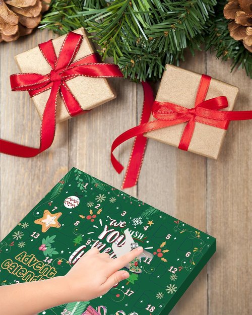 Advent Calendar 2025 | Jewelry Making Kit for Girls - DIY Charm Bracelet Countdown to Christmas