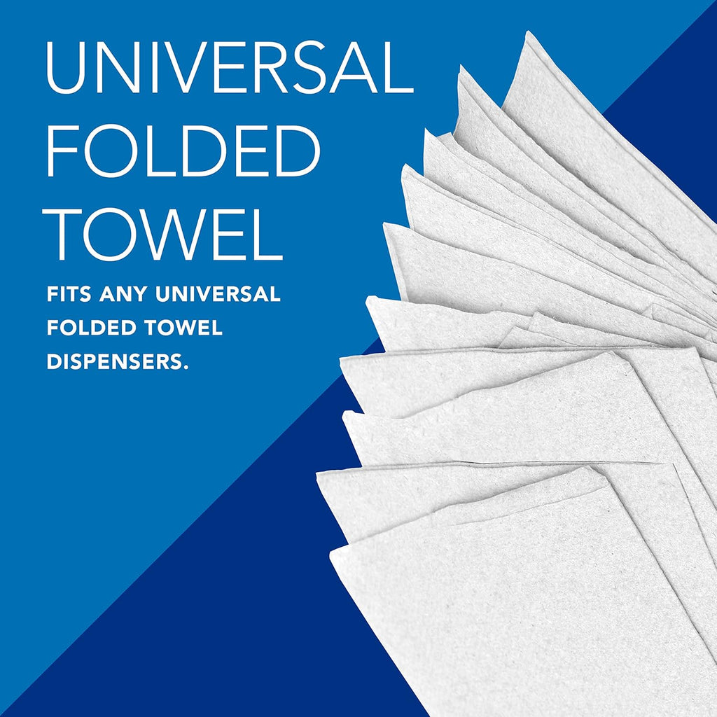 Scott® Professional Multifold Paper Towels - Absorbency Pockets, 9.2" x 9.4", White | 250 Sheets/Pack, 16 Packs/Case
