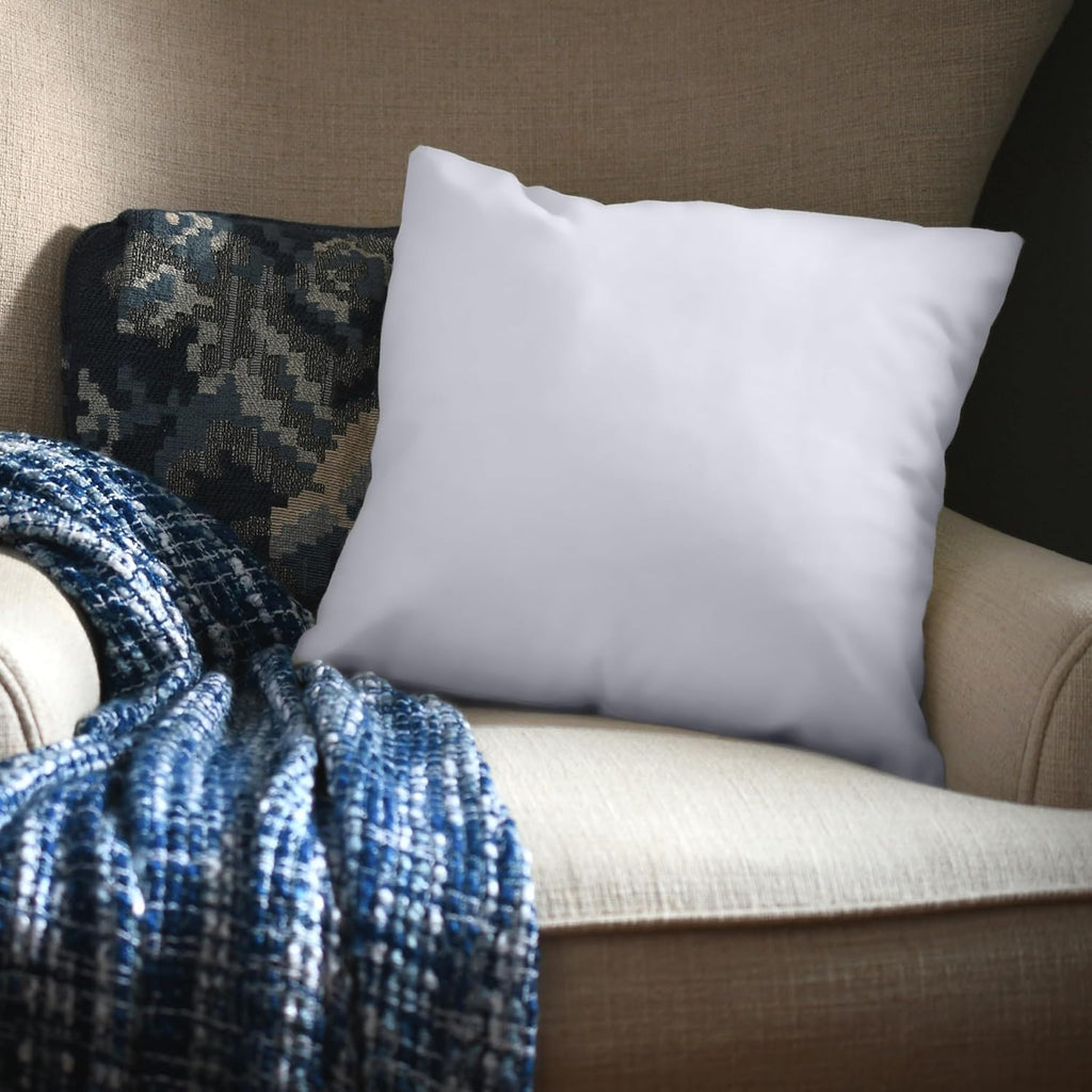 Utopia Bedding Throw Pillow - Fluffy Down Alternative Cushion for Bed & Sofa | 28 x 28 Inches, White