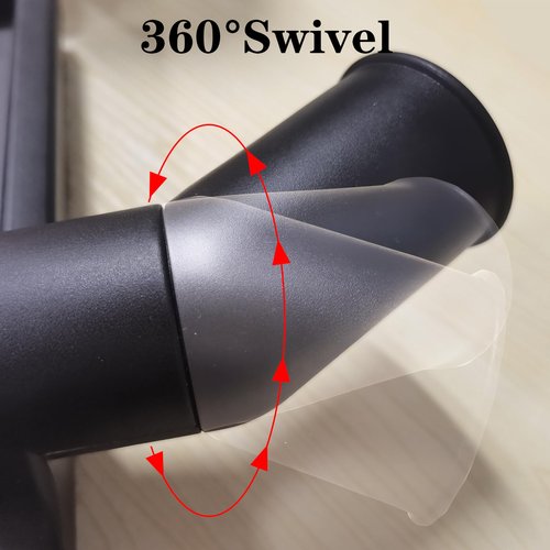 Eagles Hardwood Floor Brush with 1-1/4" Extension Wands Remplacement for most Vacuum Cleaner Accepting 1-1/4" Attachment