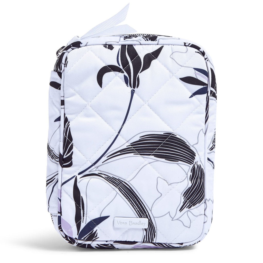 Vera Bradley Women's Performance Twill Zip-around Jewelry Organizer Case, Twilight Garden, One Size