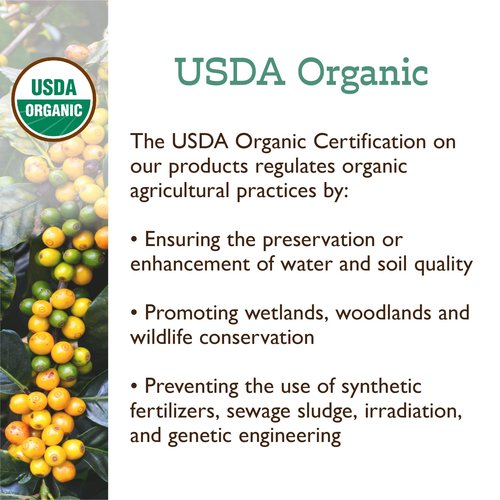 Fresh Roasted Coffee, USDA Organic Peru Water-Processed Half-Caf | 3rd Party Tested for Pesticides, Mold, Mycotoxins, Kosher | 100% Arabica, Specialty Grade, Med Roast 72 Pods for K Cup Brewers