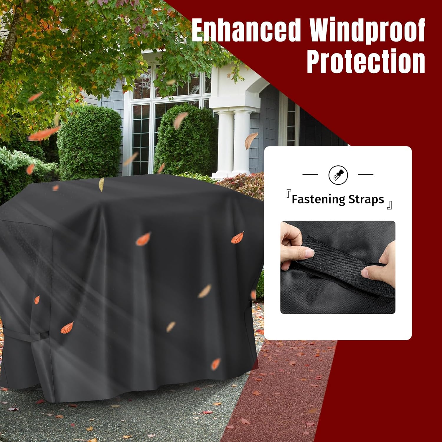 SHINESTAR Griddle Cover - Heavy Duty Waterproof & UV-Resistant for 36 Inch Blackstone Grill