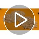Handmade Beige Crochet Cotton Doilies Set of 5 - 7 to 14 Inch