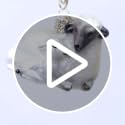 Sheep with Lamb Christmas Ornament - Hand-Painted Glass Holiday Decor