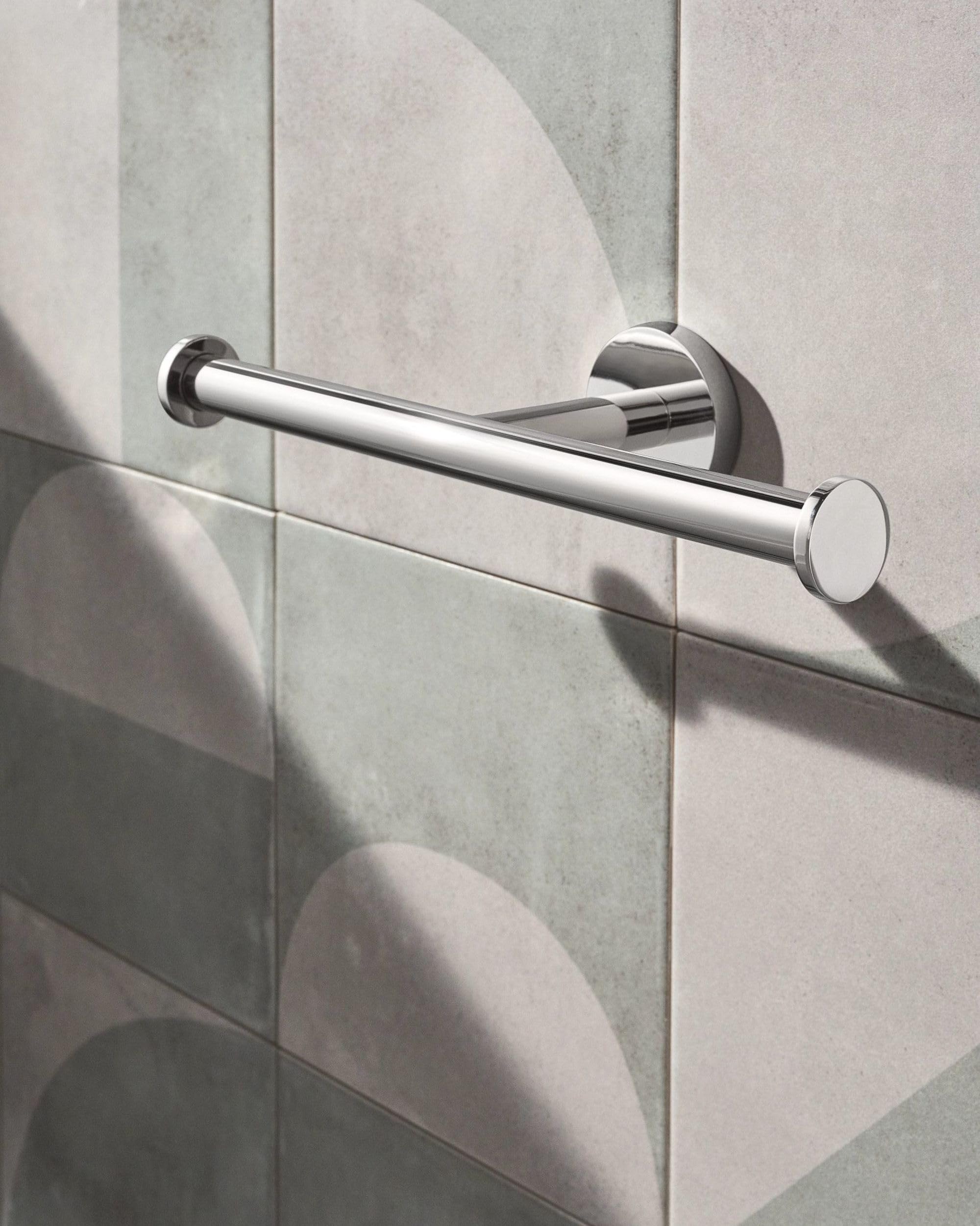 Moen Y5788CH Collection Modern Bathroom Double Toilet Paper Holder, Chrome