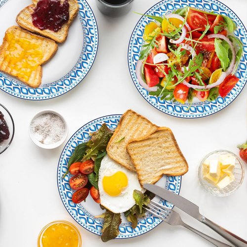 Clawsoff Heavy Duty 8.5-Inch Paper Plates - 280 Count, Soak Proof Disposable Dinner Plates for Parties & Picnics