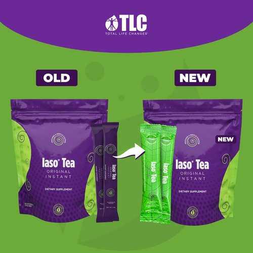 Iaso Instant Tea (Original) - Convenient Cleansing Tea for a Balanced Lifestyle, Gentle & Refreshing, 25 Sachets, Pack of 2