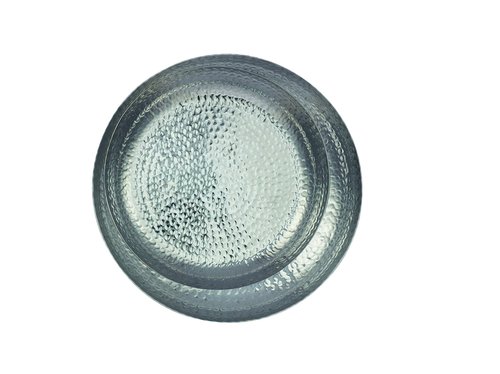American Metalcraft ASEAS14 Hammered Aluminum Seafood Tray, Single Wall, Silver, 128-Ounce