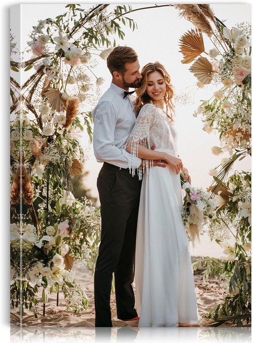 Custom Canvas Prints by [Brand Name] - Personalized Photo Wall Art for Weddings, Family & Home Decor | 20x28