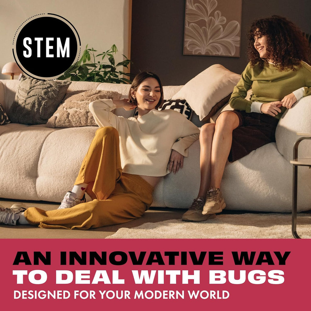STEM Bug Spray - Plant-Based Insecticide for Ants, Roaches & Flies | 12 fl oz (Indoor & Outdoor Use)