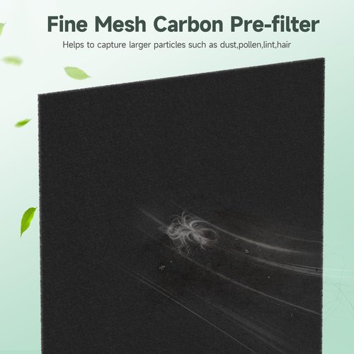 2 Sets Airmax 10L Pro Replacement Filter Compatible with Okaysou Airmax 10L Pro Air Purifier, 5 Stages Filters of Pre-filter,Main Filter and Activated Carbon