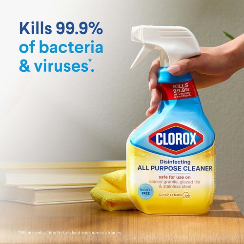 Clorox Disinfecting All-Purpose Cleaner & Bathroom Cleaner - 32 Oz & 30 Oz | Pack of 3 Essentials