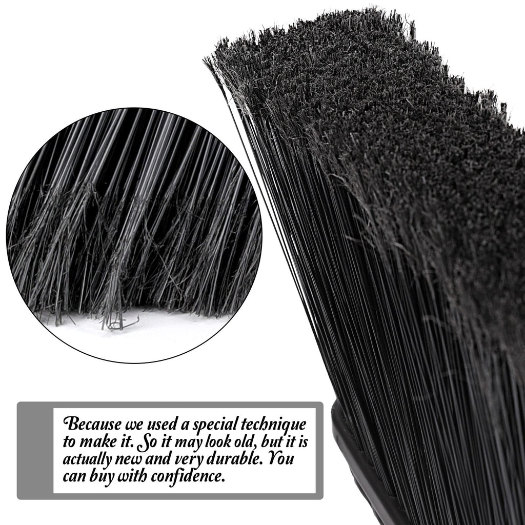 Outdoor Broom,Masthome Heavy Duty Broom,56" Brooms for Sweeping Outdoor,Angle Commercial Brooms with Hard Bristles, for Kitchen Home Office Garage Courtyard Lobby Lawn Concrete