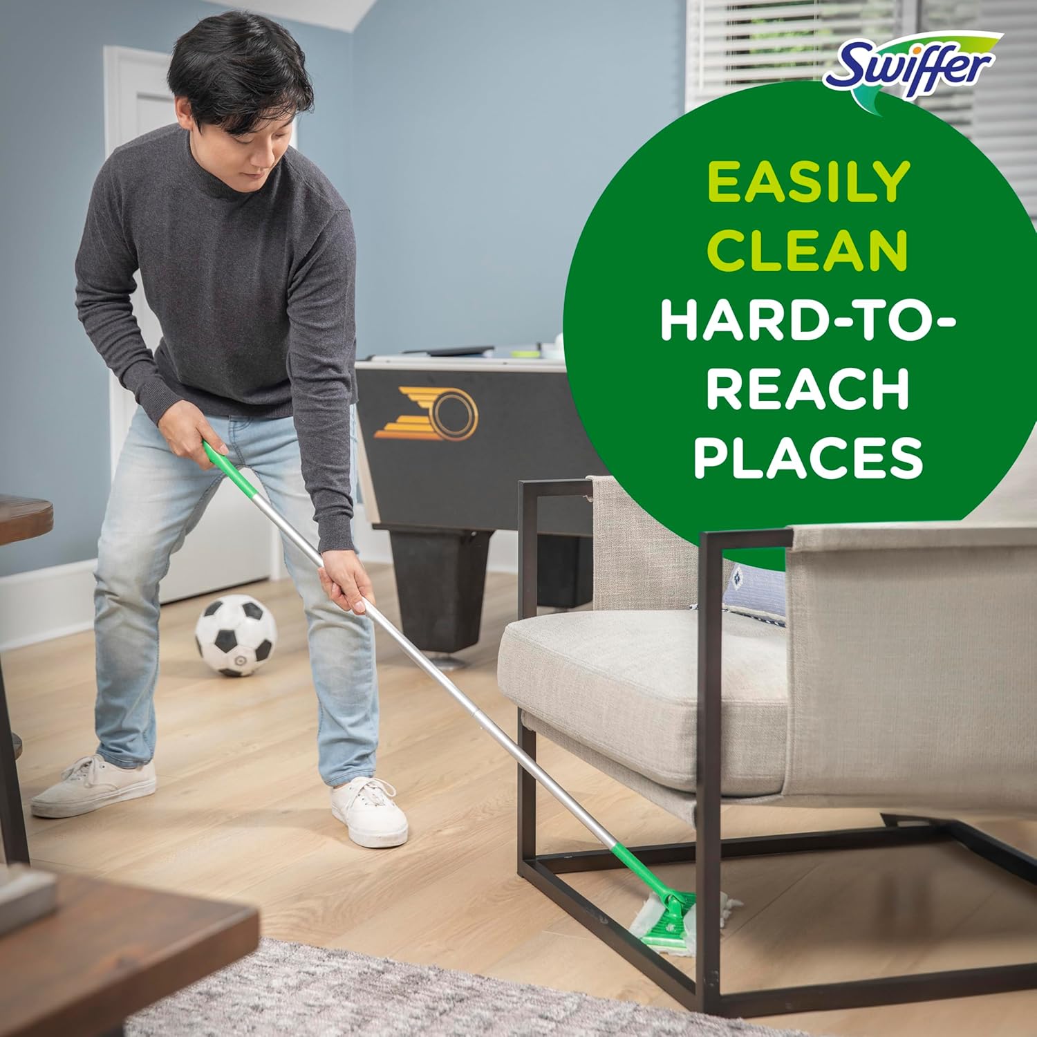 Swiffer Sweeper Dry Sweeping Pad Refills - Unscented Floor Mop Pads | 40 Count