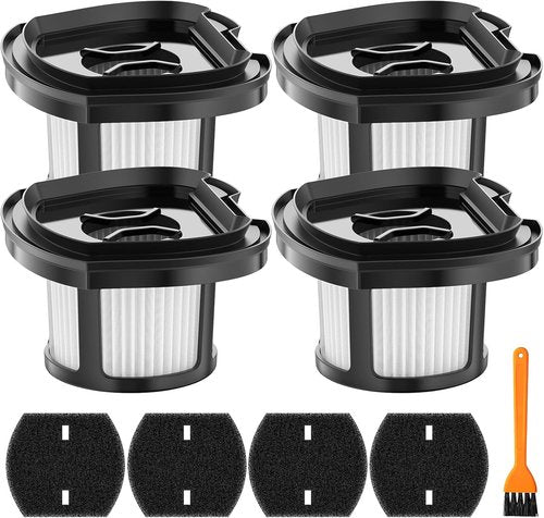 Bissell 2284W Vacuum Replacement Filter - 4 Pack Mesh & Foam Filters for Pet Hair Eraser
