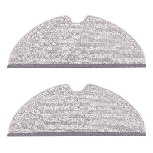 roborock 2 Pack Microfiber Mop Cloths for Q 5, Q5 Pro, Q5 Pro+, Q7, Q7Max, Q8Max, Q8Max+, E Series, S5, S5 Max, S 6, S6 Pure, S6 MaxV Robot Vacuum Cleaner, Mop Pad Replacement Accessories