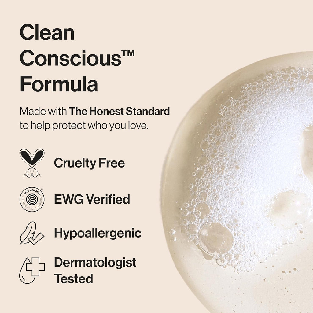 The Honest Company 2-in-1 Baby Shampoo & Body Wash - Fragrance-Free, Tear-Free, 10 fl oz