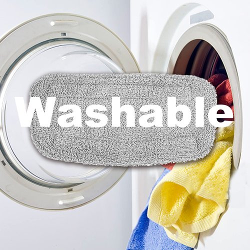 GorFanty 2 Packs Steam Mop Cloth Fits Steam Mop GF-6610 Washable, Reusable, Highly Absorbent Microfiber Steam Mop Pads Steam Mop Replacement Pads.