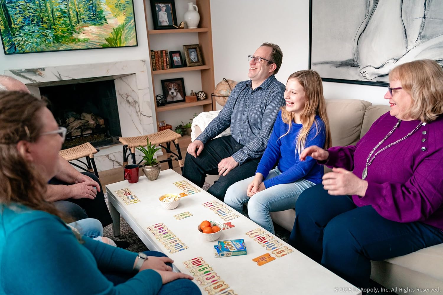 USAOPOLY Flip 7 Card Game - Fast-Paced Strategy & Luck for 3+ Players | Perfect for Game Nights, Ages 8+