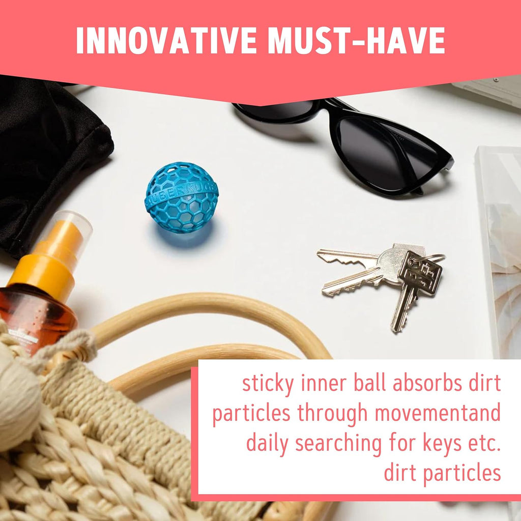 Sauberkugel - Clean Ball for Purses & Bags | Innovative Cleaning Solution in Teal