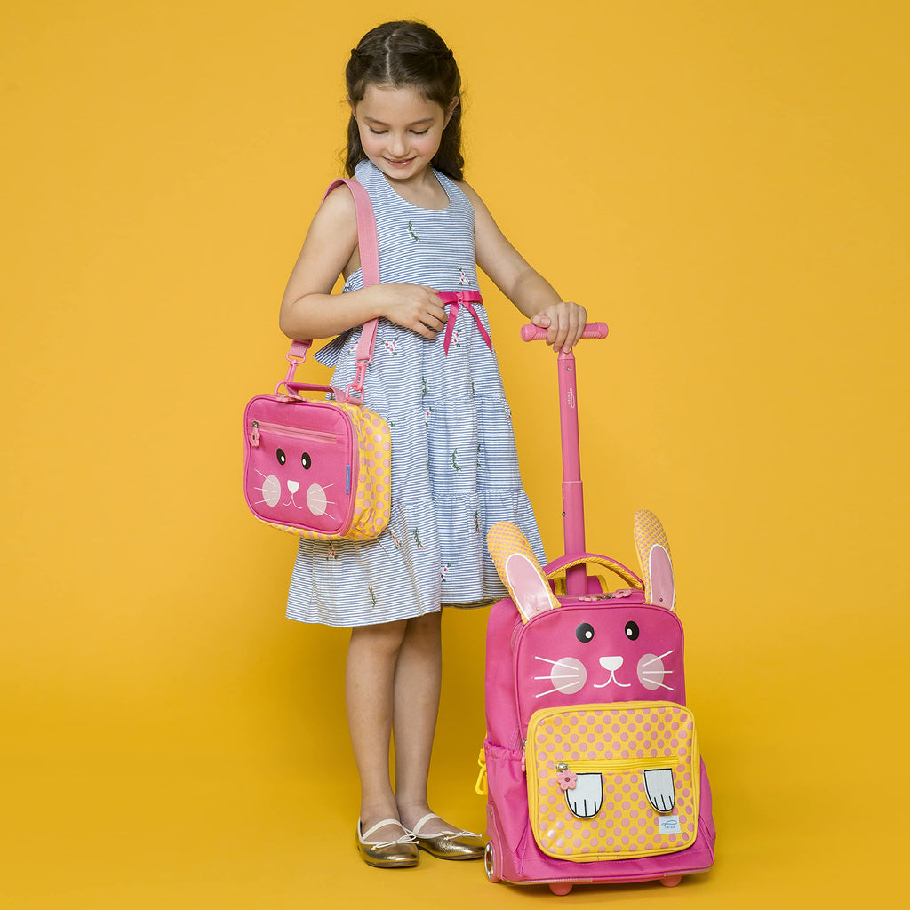 TWISE SIDE-KICK SCHOOL, TRAVEL ROLLING BACKPACK FOR KIDS AND TODDLERS (PUP)