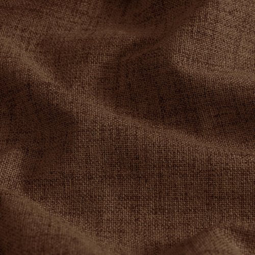 YoungsTex Dark Brown Linen Blackout Curtains 84 Inches Long for Bedroom, Chocolate Thermal Insulated Drapes with Grommet Full Room Darkening Privacy for Living Room, 2 Panels, 52 X 84 Inch