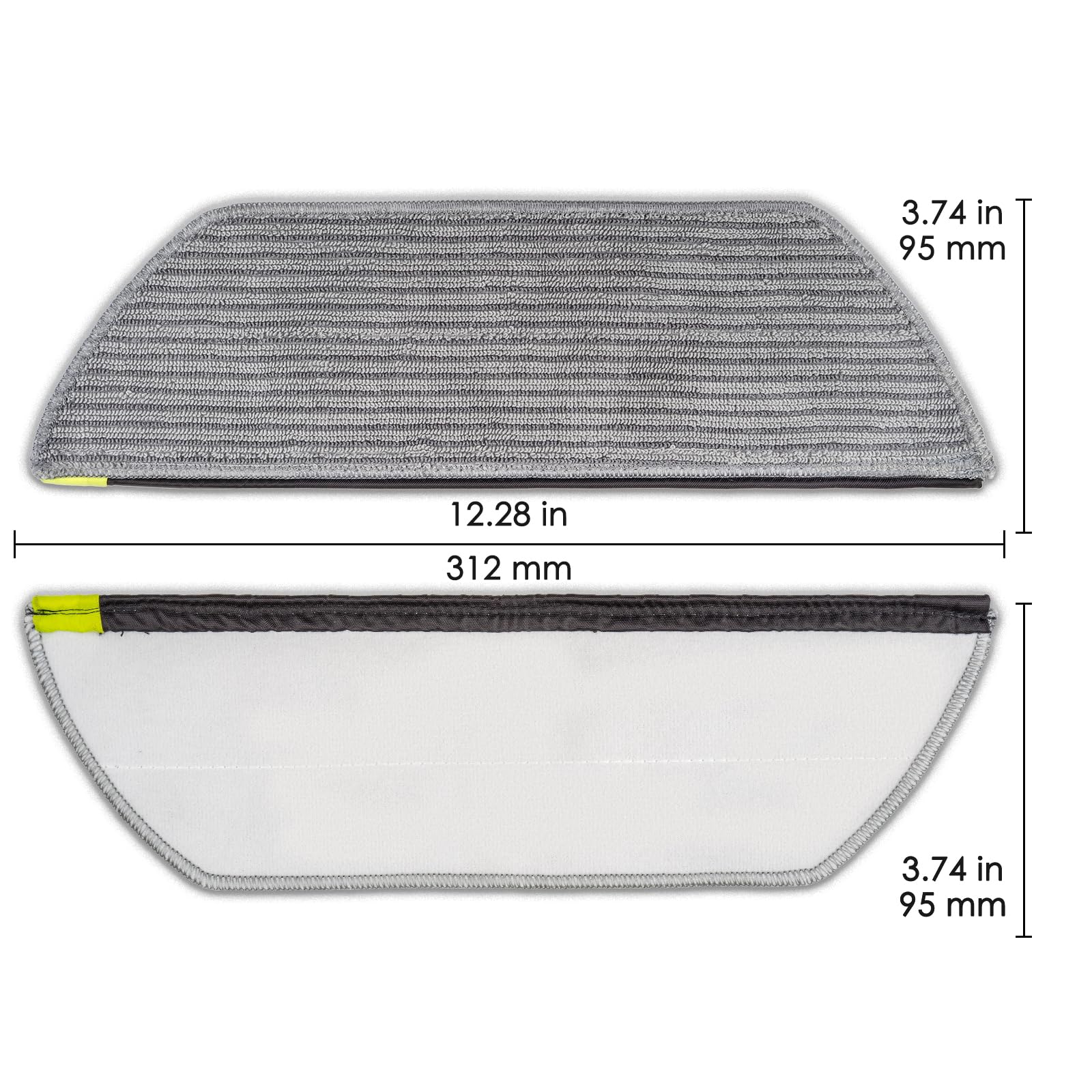 (5 Pack) Replacement Mop Pads for Shark AV2800ZE, RV2820YE, RV2820ZE, AV2820S, AV2820AE, RV2800AE, RV2800S, RV2800YE, RV2800ZEUS, AV2810ZE, AV2810YS, RV2810YS, UR2850YS, UR2850YEUS, UR2860YS