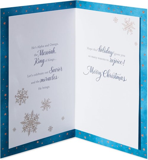 American Greetings Christmas Card - Reasons to Rejoice | Heartwarming Holiday Wishes