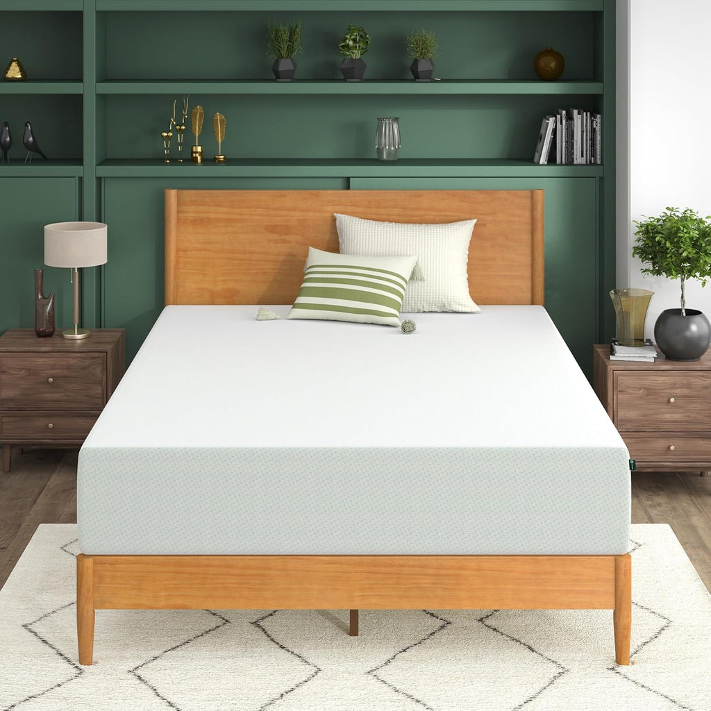 Zinus Memory Foam Mattress - 12 Inch Green Tea Infused Comfort | Full Size