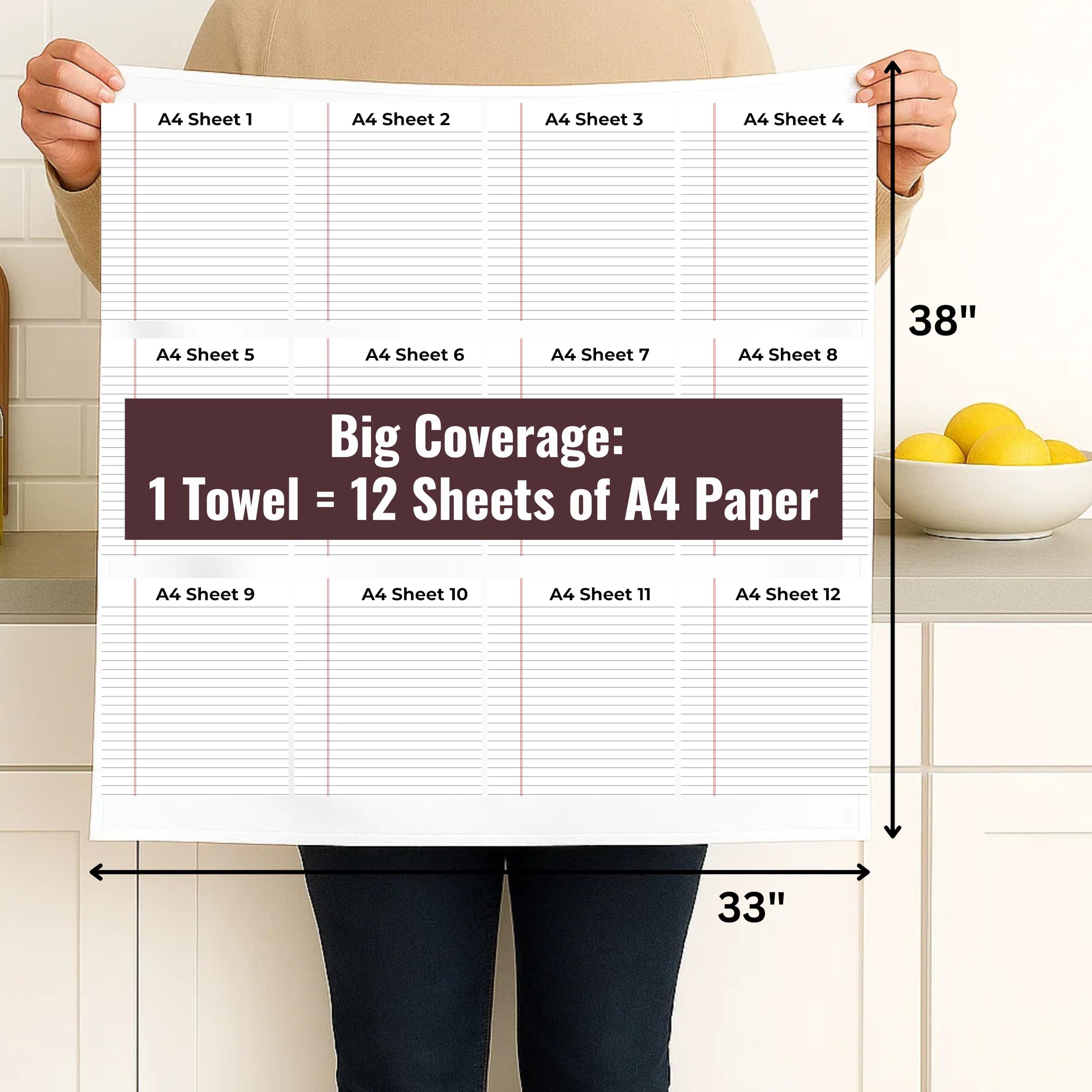 Flour Sack Towels | Tea Towel for Crafts| Kitchen Dish Cotton Blank Towel for Embroidery| Baking Bread Proofing Linen Cover| Thick Absorbent Quick Dry| 50 Pack 28"x28" White