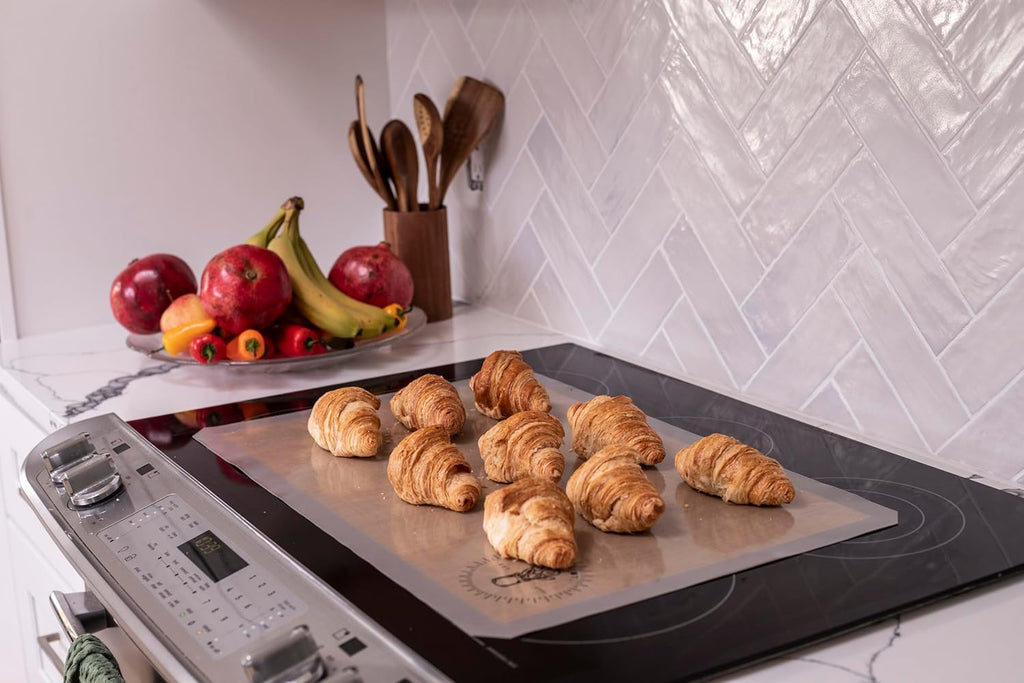 Silicone Baking Mats - Non-Stick Baking Sheet Liners | Oven Safe, 16 x 24 Inch, Pack of 2