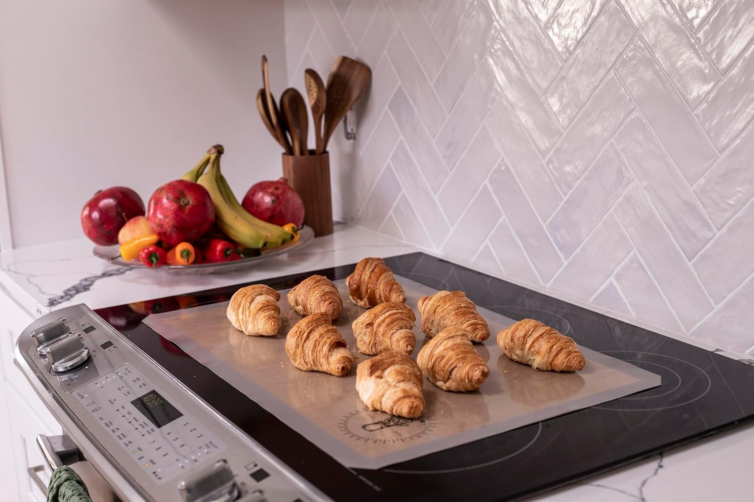 Silicone Baking Mats - Non-Stick Baking Sheet Liners | Oven Safe, 16 x 24 Inch, Pack of 2