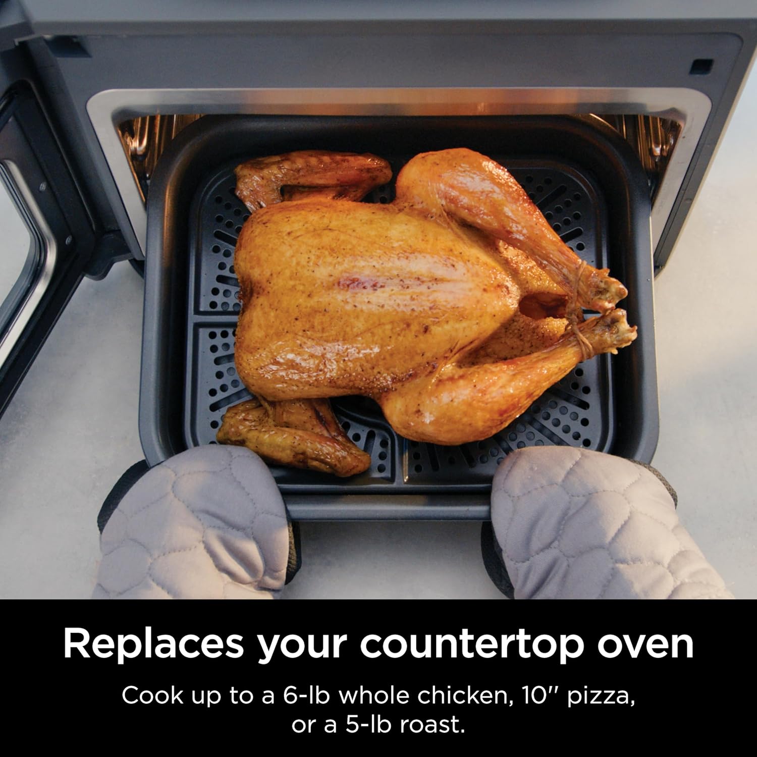Ninja Combi Multicooker - 14-in-1 Air Fryer & Oven for Quick Meals in 15 Mins | Stainless Steel, SFP701