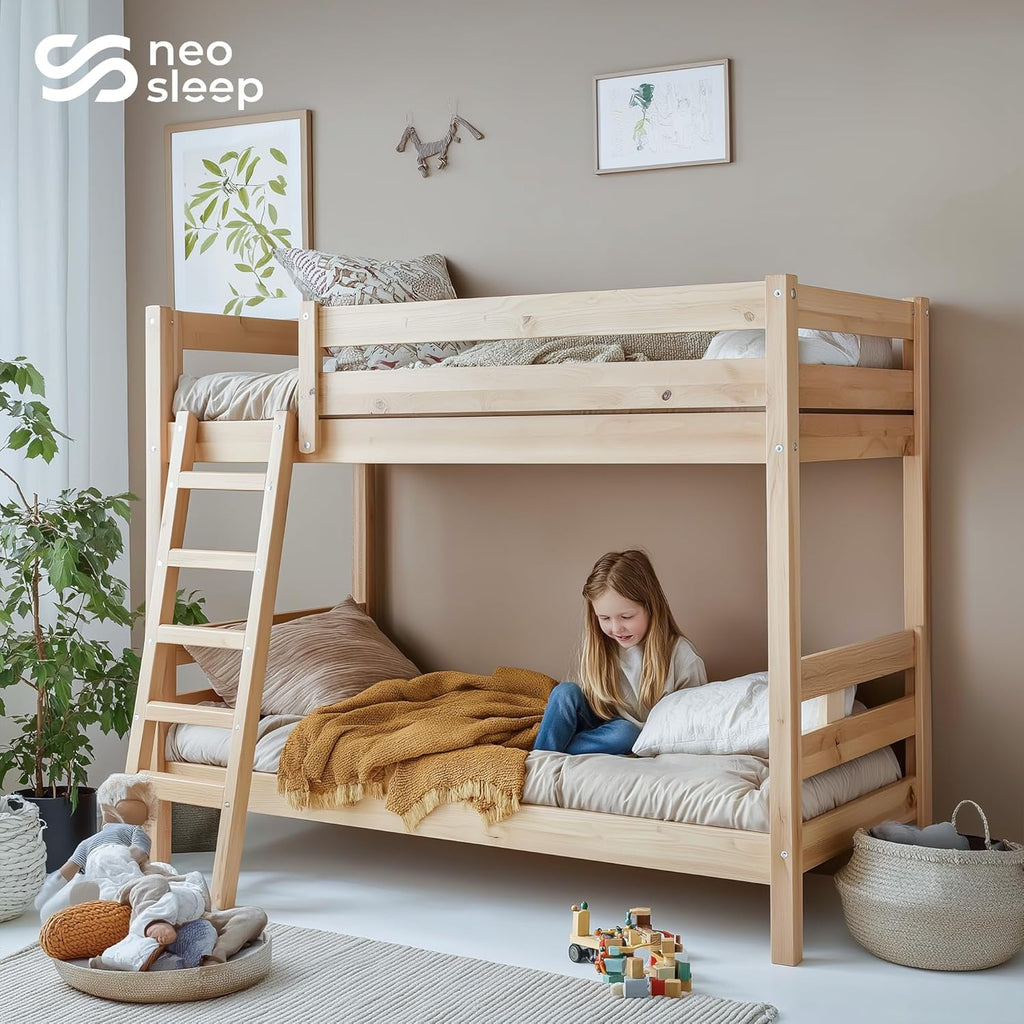 Neo Sleep Twin XL Cooling Gel Memory Foam Mattress - Medium-Firm Pressure Relief | CertiPUR-US Certified