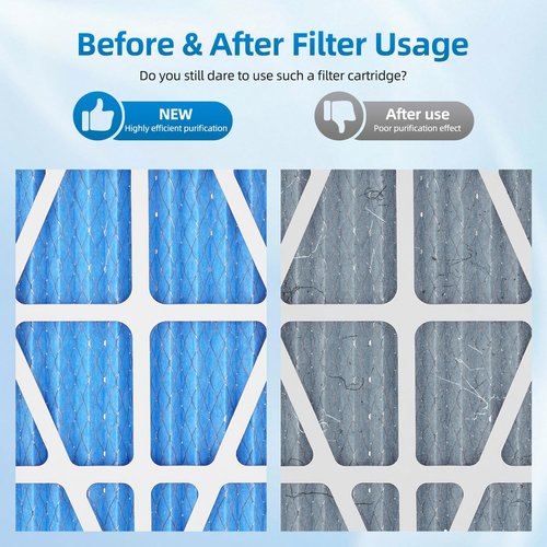 708731/AFS-1B-OF Outer Filter Compatible with JET AFS-1000B/AFS-1000C Air Filtration Systems,5-Micron Electrostatic Air Filter 24x12x1 (2 Pack)