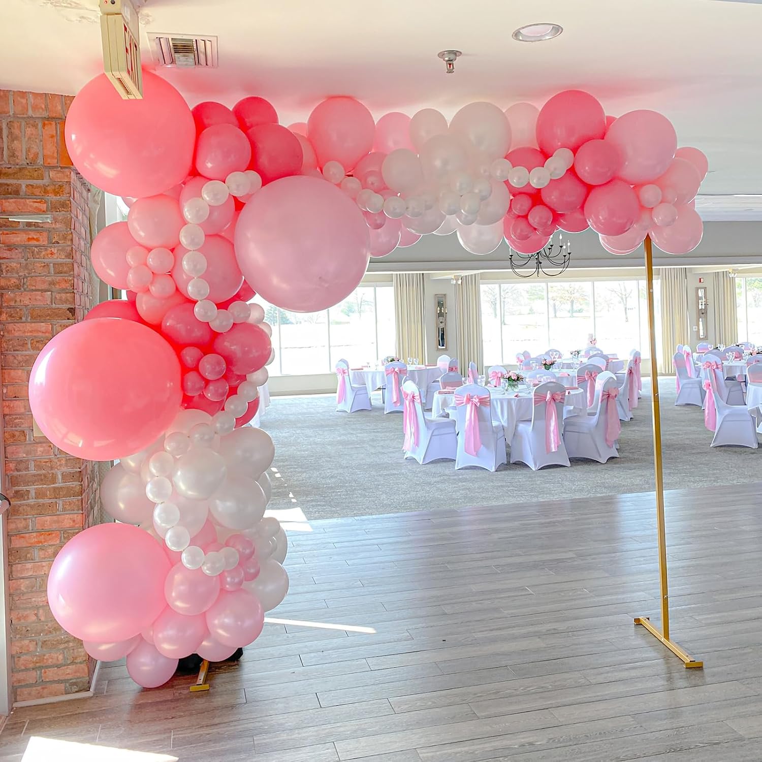 Voircoloria Light Pink Balloon Garland Kit - 90 Pack in Various Sizes for Birthday Parties, Baby Showers & Weddings