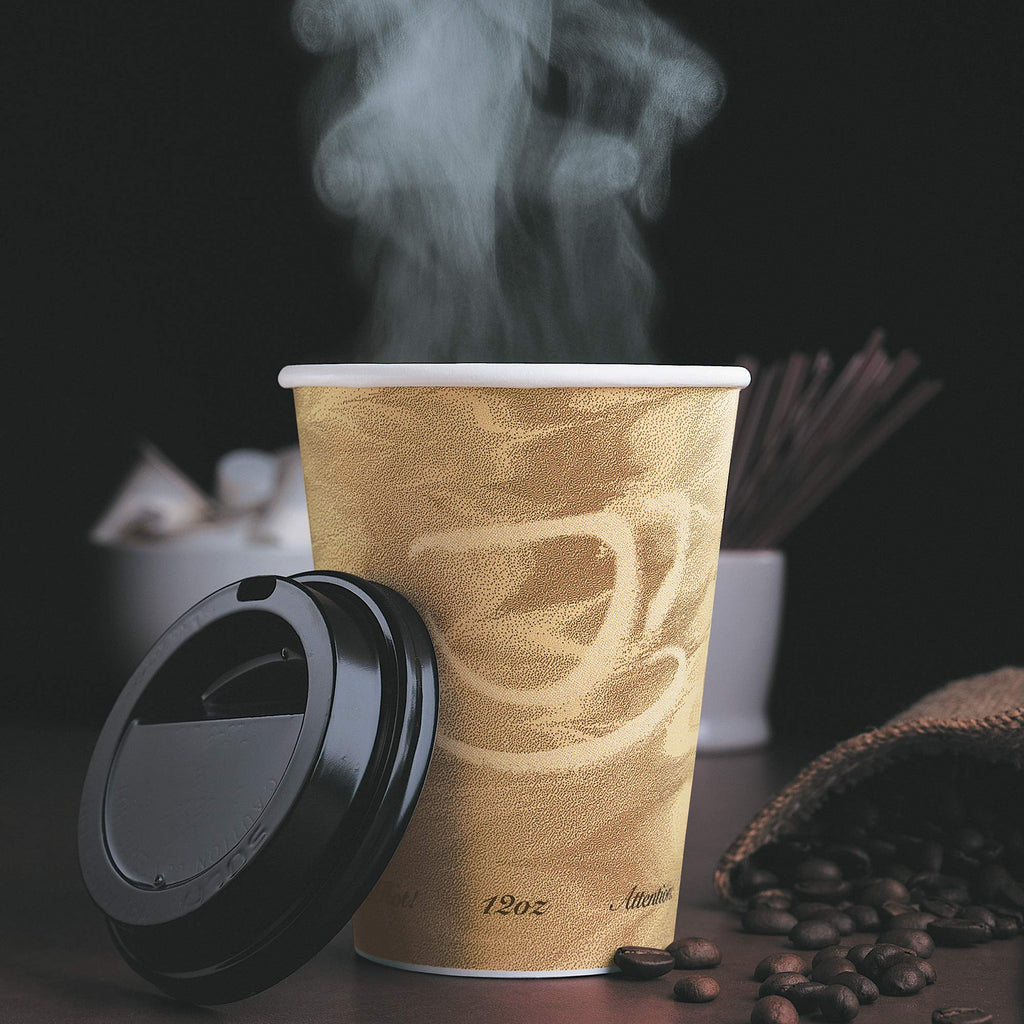 Solo 374MS-0029 4 oz Mistique SSP Paper Hot Cup (Case of 1000)