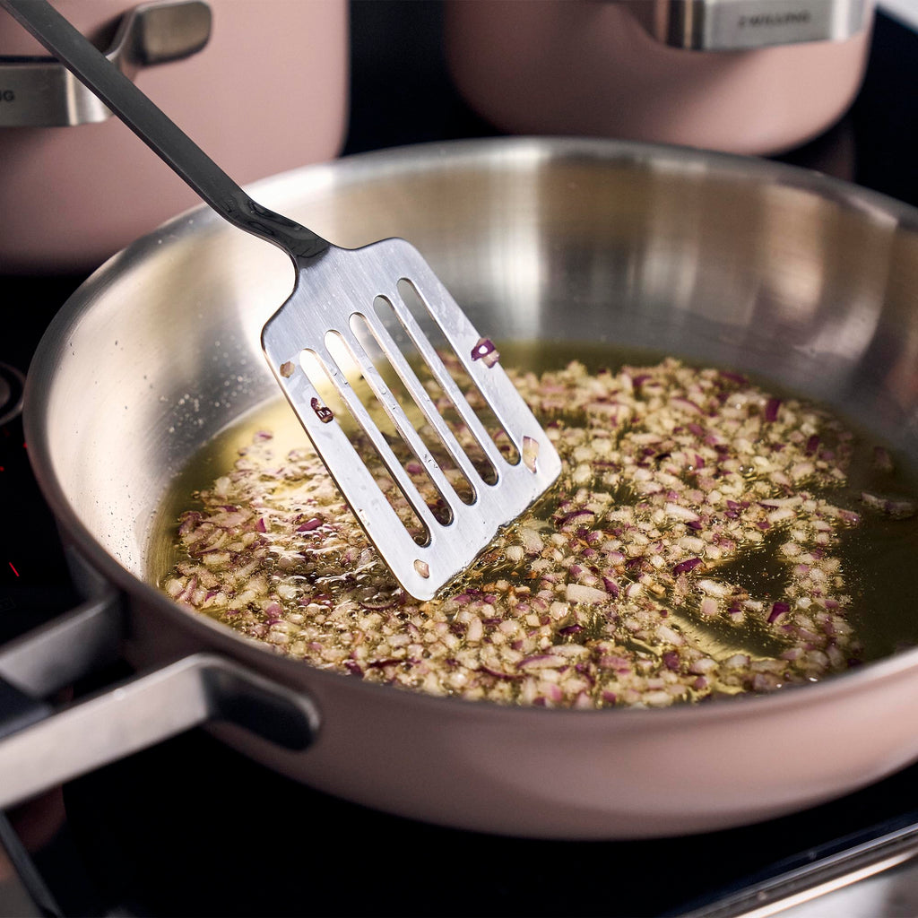 ZWILLING Pure 9.5-inch Stainless Steel Fry Pan, Rose
