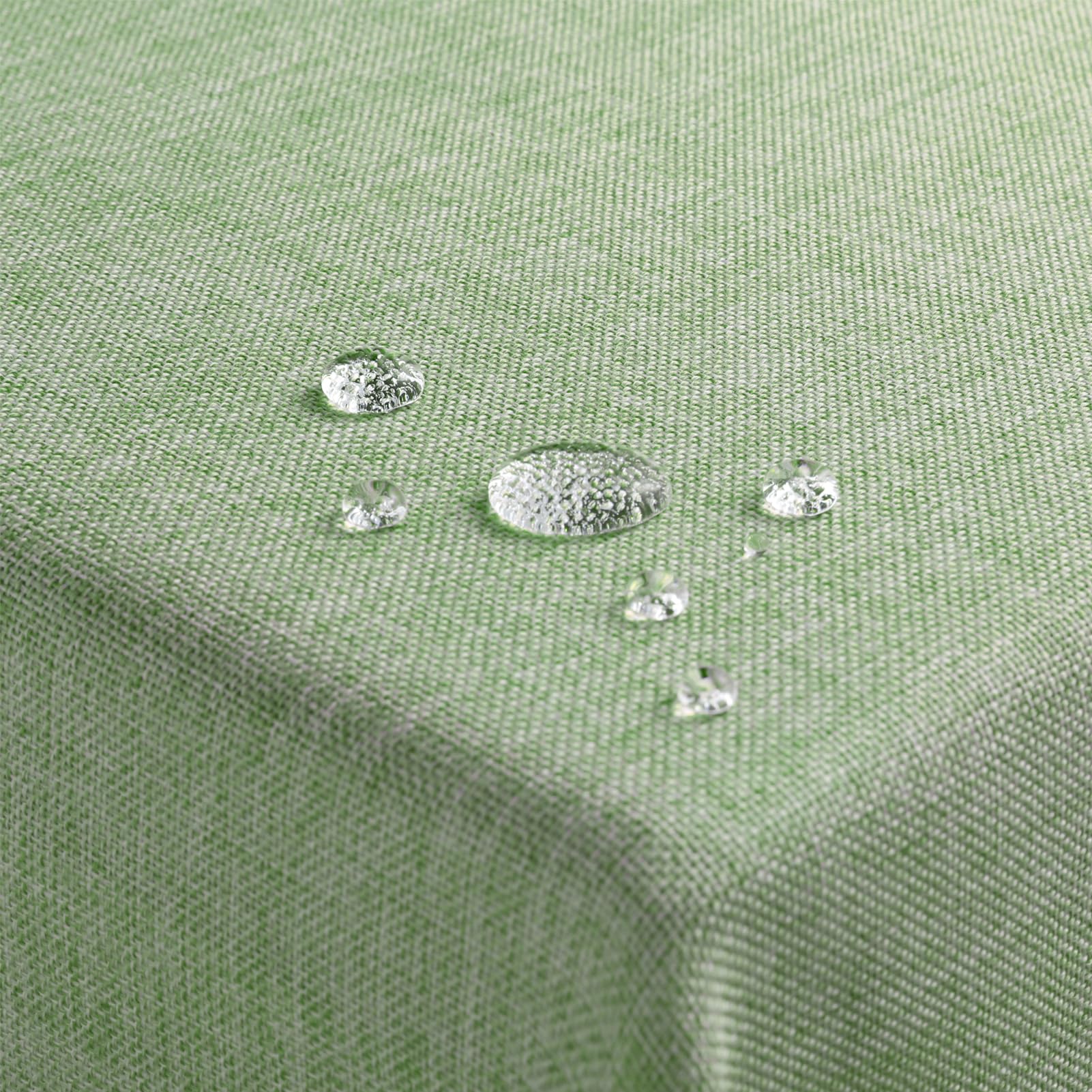 Softalker Outdoor Table Cloth Rectangle 70x52 Inch Sage Green Spring Tablecloths Linen Textured Stain and Wrinkle Resistant Decorative Dining Table Cover Waterproof for Easter,Party,Birthday,Coffee